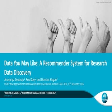 Data You May Like: A Recommender System for Research Data Discovery