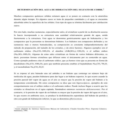 Aguahidratacion cuso4b