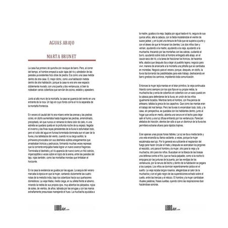 Aguas abajo (brunet, marta)