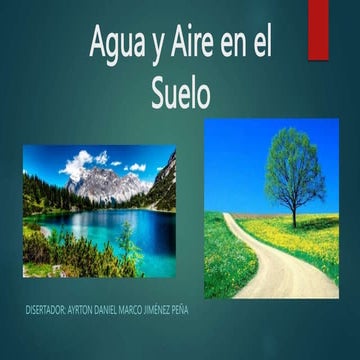 Tema Agua y Aire en el Suelo para secundaria.pptx