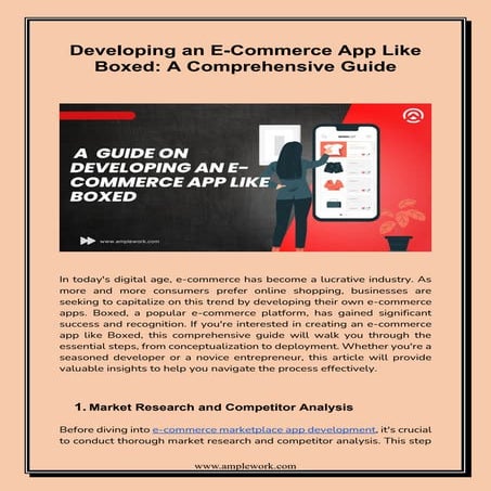 A Guide Developing an E-Commerce App Like Boxed