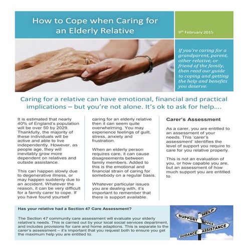 A Guide for Carers