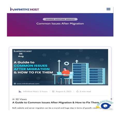 A Guide to Common Issues After Migration and How to Fix Them.pdf