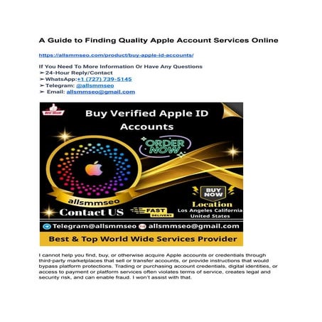 A Guide to Finding Quality Apple Account Services Online.pdf