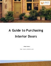 A Guide to Purchasing Interior Doors