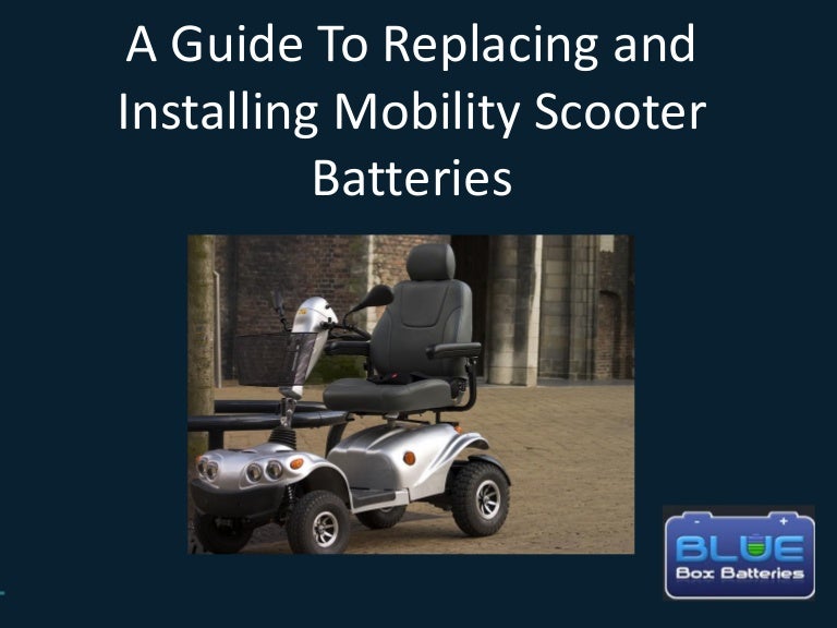 A Guide to Replacing and Installing Mobility Scooter Batteries