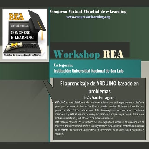 El aprendizaje de ARDUINO basado en problemas