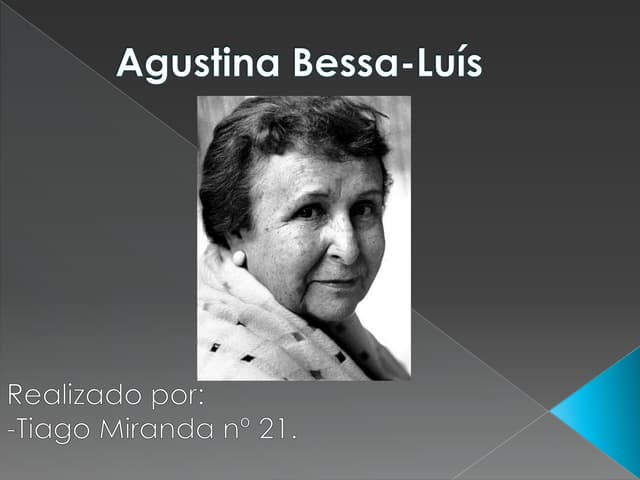 Biografia de Agustina  Bessa  Luis