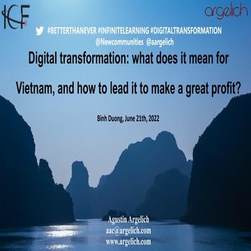 Digital transformation: what does it mean for Vietnam, and how to lead it to ...