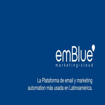 Presentación Agustín Lavagnino | emBlue - eCommerce Day Asunción 2017