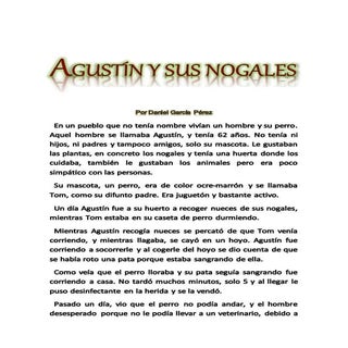 CUENTOS A PARTIR DE UN NOGAL 5º