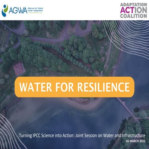 Water for Resilience Presentation