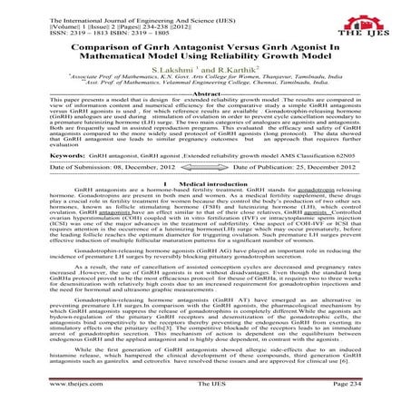 The International Journal of Engineering and Science (IJES)