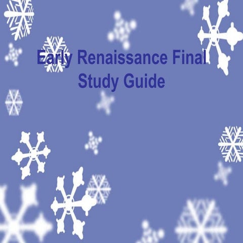 Ah 295 Final Study Guide
