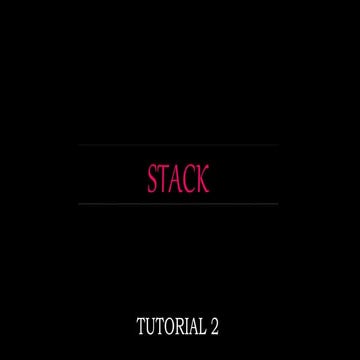Stack - Data Structure | PPT
