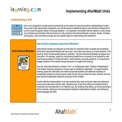 Innovative Math Learning System for K-2 with Zero the Hero | PDF
