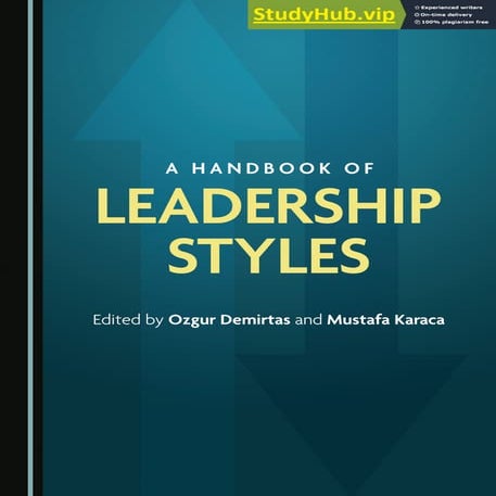 A Handbook Of Leadership Styles | PDF