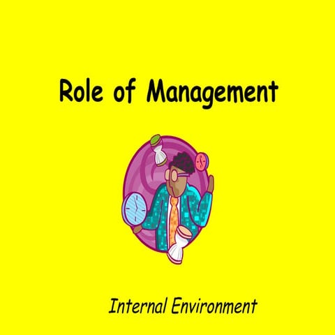 AHBM Role of Management