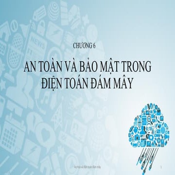 An toàn và bảo mật trong điện toán đám mây