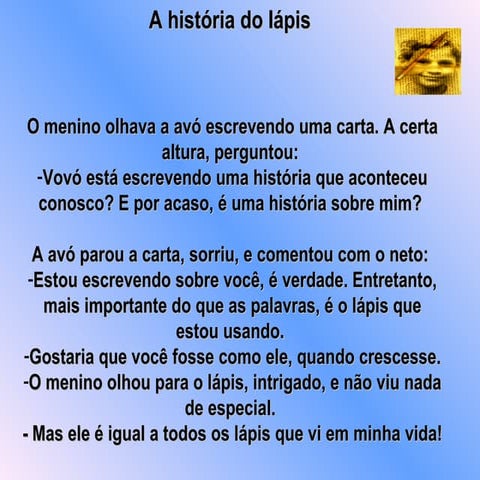 A Historia Do Lapis | PPS