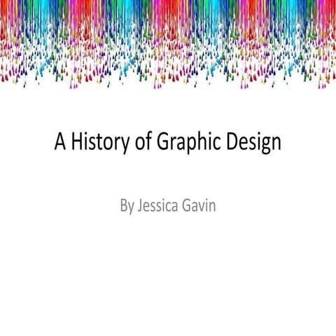 A history of graphic design