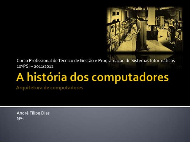 A história dos computadores
