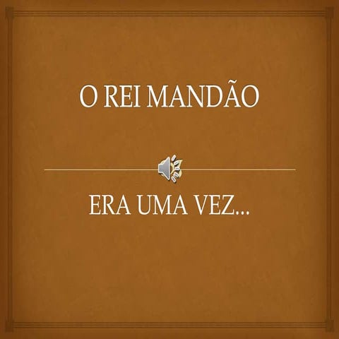 A história que deu errado...