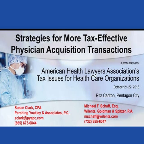PYA Considers the “Taxing” Developments Facing Healthcare Organizations