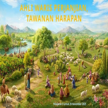 Sekolah Sabat - Triwulan 4 2025 - Pelajaran 9