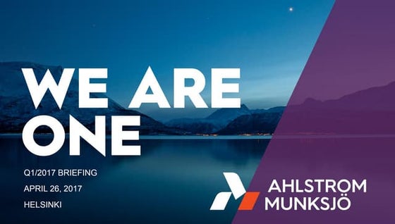 Ahlstrom-munksjö