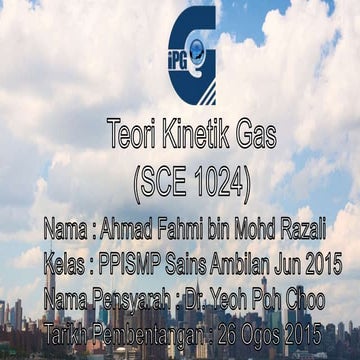 Teori Kinetik Gas