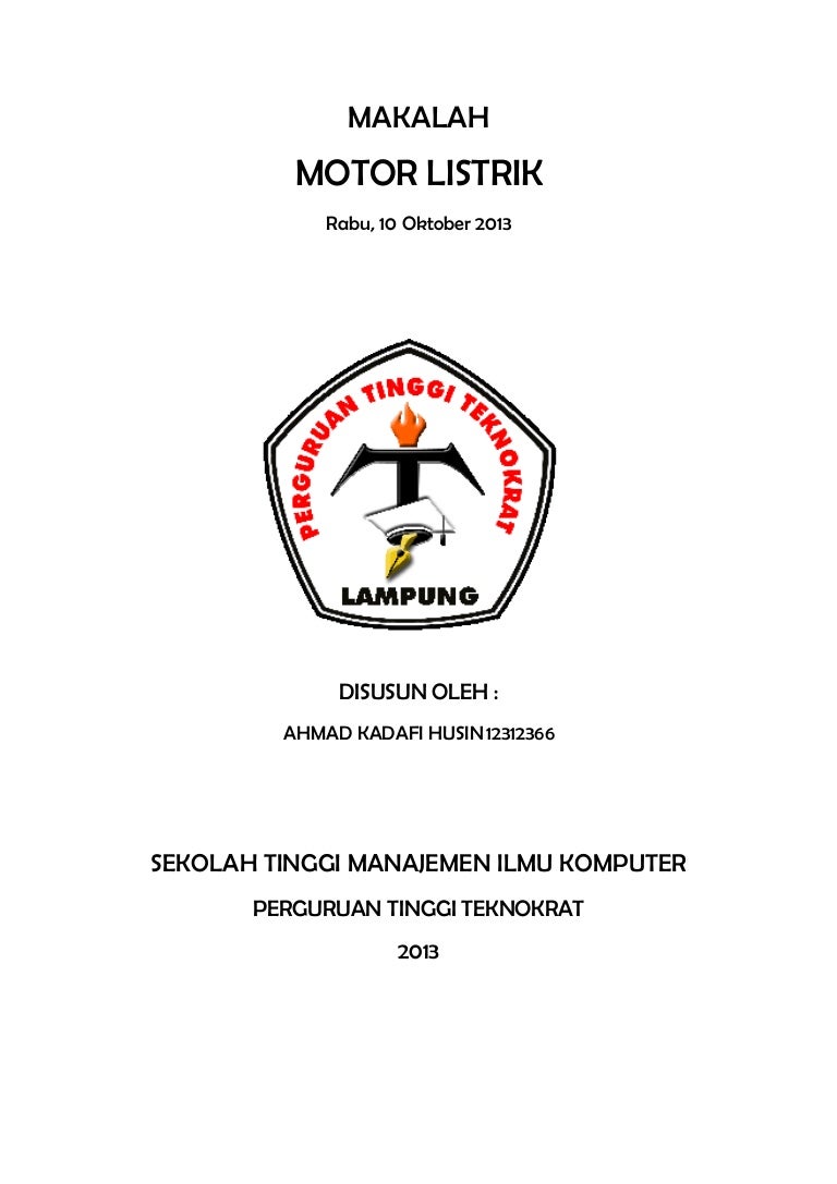 Jenis-jenis Motor Listrik