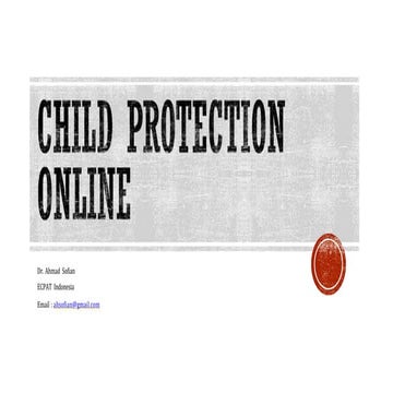 Anti-Online Sexual Abuse or Exploitation of Children (OSAEC) and Anti ...
