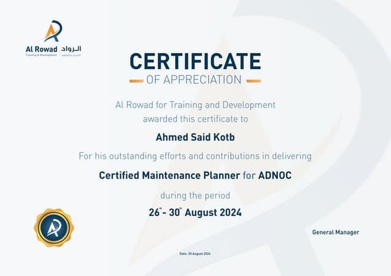 Certificate of Completion quot Solving oilfield chemical management s four Certificate of Completion quot Solving oilfield chemical management s four