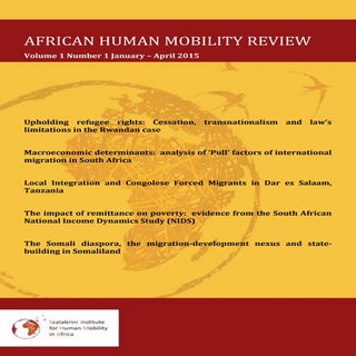 Ahmr vol  1 no  1 january   april 2015