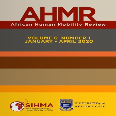 AHMR Volume 6 Number 1 January-April 2020 online version