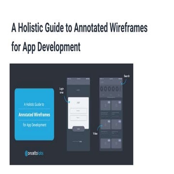 A holistic guide to annotated wireframes for app development