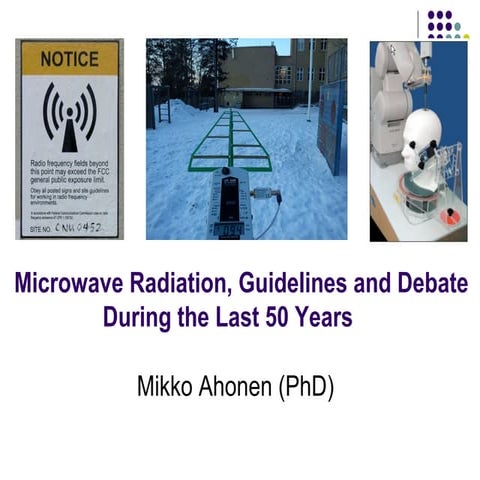 Microwave radiation guidelines and debate during the last 50 years