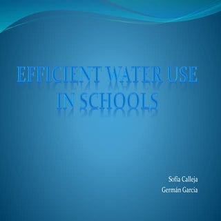 Ahorro de agua ingles