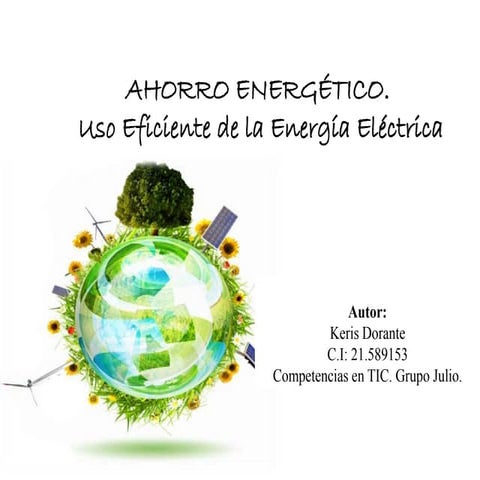 Ahorro y uso eficiente de la energía | PDF
