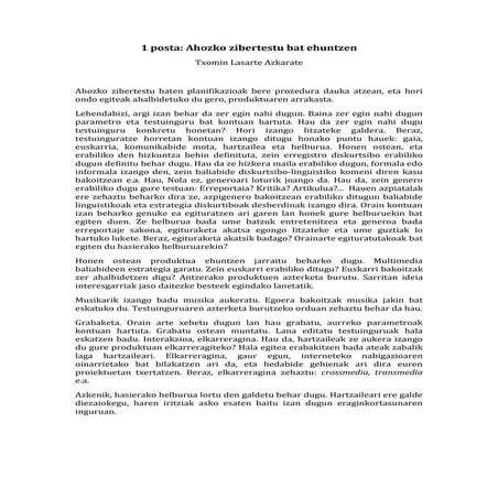 Aitzinsolasa | PDF