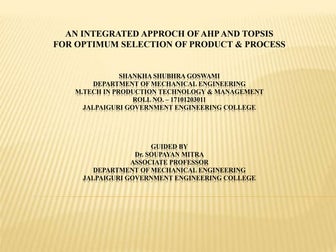 multi criteria decision making