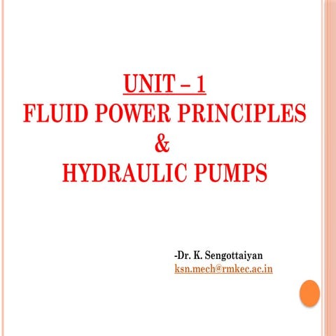 AHP Unit - 1.pptx presentation hydraulics unit1