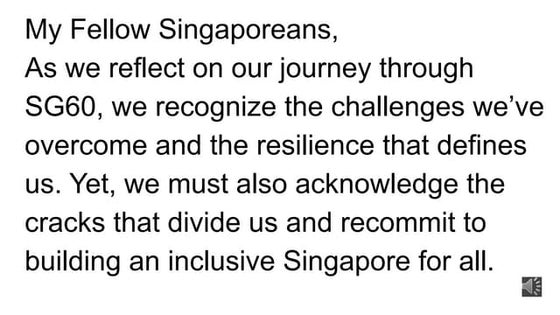 Speech 2-Unity in Diversity, Strength in Solidarity