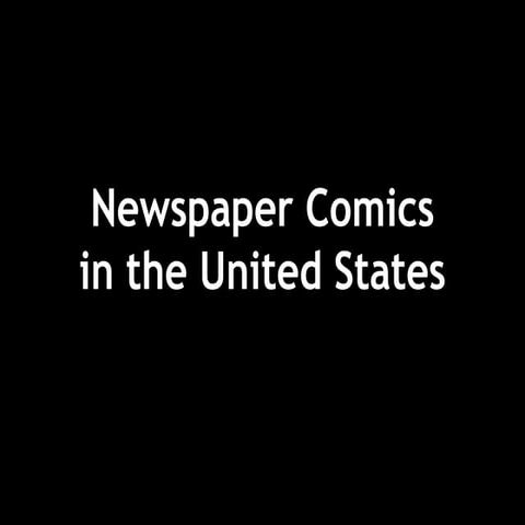 AHTR Newspaper Comics in the United States