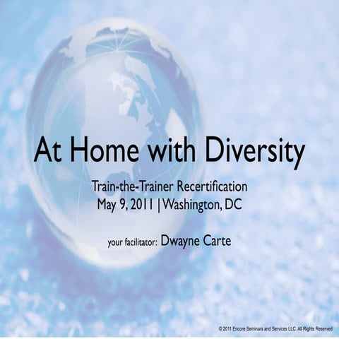recognizing and managing diversity | PPTX