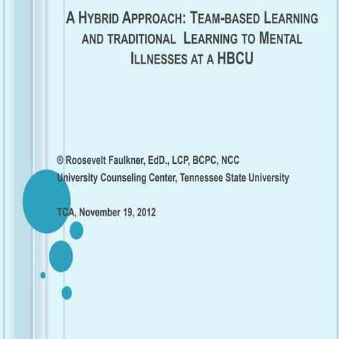 Program ID #22: Hybrid Approach