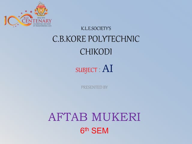 Artificial intelligence | PPT