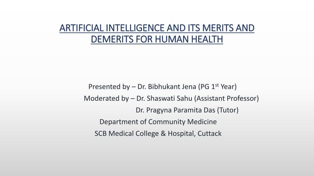 Artificial intelligence in healthcare.pptx