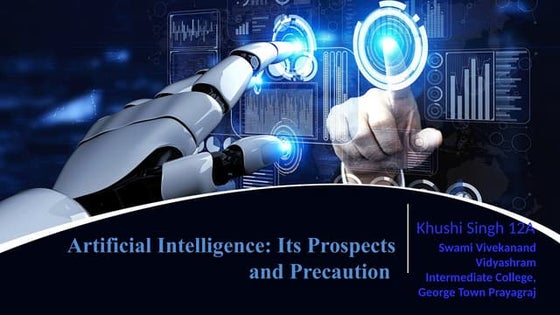 Artificial Intelligence and its Impact on Society | PPT